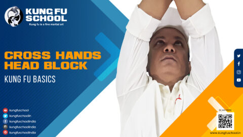 Cross Hands Head Block – Learn Kung Fu Blocks – Kung Fu Basics for Beginners